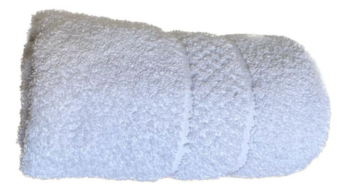 Imagen 3 de 10 de Toallon Hotelero De 90x150 Cm ALG 100% 550 Gr/m2 Blanco