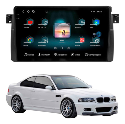 Multimídia Fóton G3 325i 328i 330i 99/04 12+256gb Octa 2k 9p