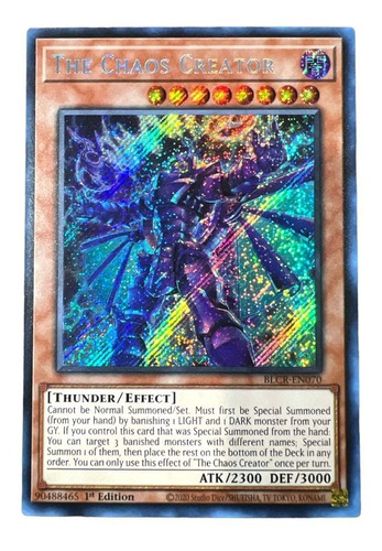 Yugioh The Chaos Creator Blcr