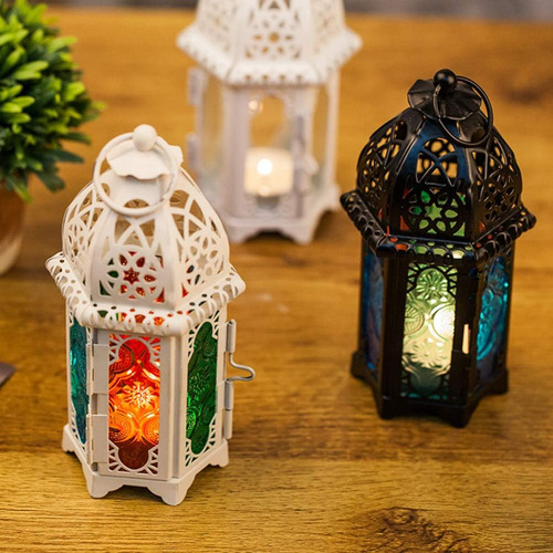 Ledmomo Farol Colgante De Estilo Marroquí De 6.7 Pulgadas, E