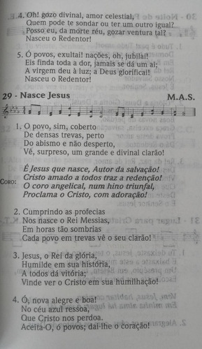 Kit 12 Hinários Cantor Cristão Letra Grande 14x21 - Preta