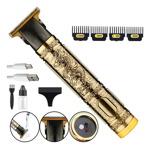 Maquininha Para Pezinho Cor Dourado Dourado