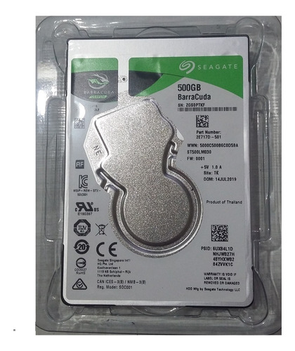  Seagate Barracuda St500lm030 500gb 500gb