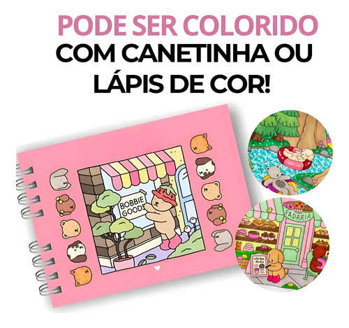 Libro Para Colorear De Tapa Dura De Bobbie Goods, Varios Dis
