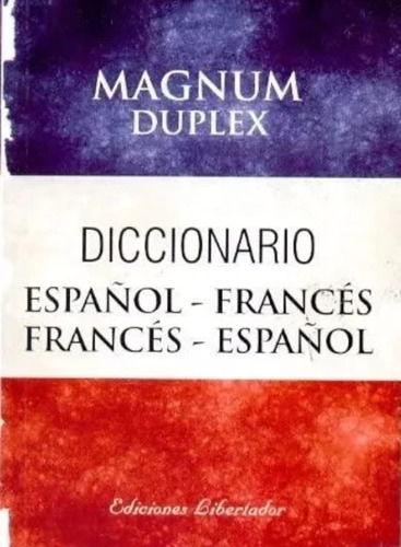 Diccionario Frances Español - Magnum Duplex 