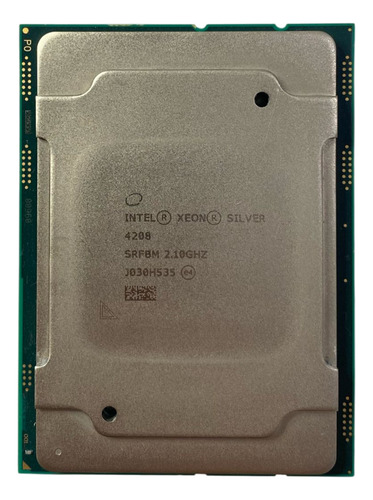 Processador Intel Xeon Silver 4208 de 8 núcleos 2.10GHz de frequência