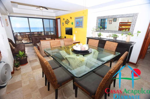 Imagen 7 de 30 de Cad Torre Uno 802. Departamento De Playa. Terraza Con Vista Al Mar