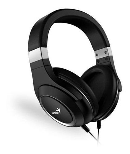 Auricular Genius Hs-610 Headset Negro Con Micrófono