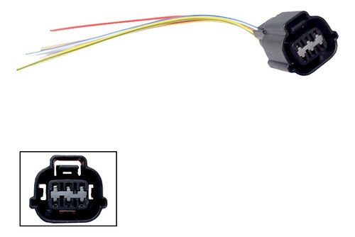 Conector Válvula Iac Mitsubishi Lancer Touring Signo Eclipse