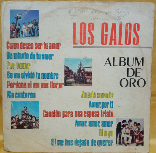 Fo Los Galos Lp Album De Oro 1981 Peru Ricewithduck