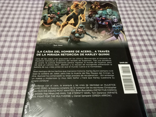 Dc Cómic Deluxe Injustice Ground Zero