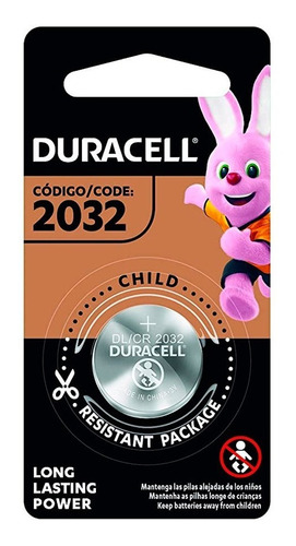 Bateria 6 Pilas De Botón De Litio Duracell Cr2032 De 3v