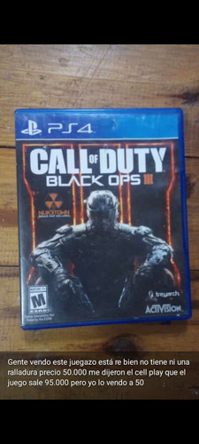 Call Of Duty Juego Ps4