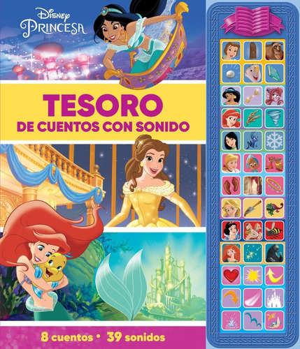 Disney Princesas Tesoro De Cuentos 39 Sonidos