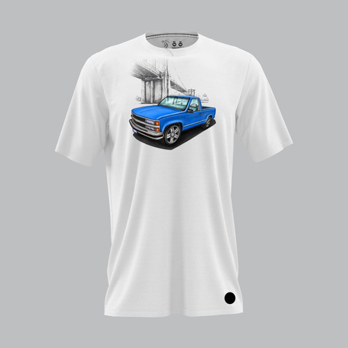 Playera Camioneta Chevrolet Cheyenne 95 Azul