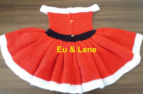 vestidinho de natal para bebe