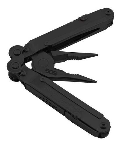 Imagen 3 de 3 de Multi Herramienta Sog Powerlock Negra
