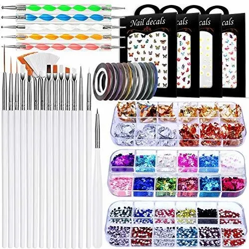 comprar Kit De Pinceles Joyjuly Para Decoración De Uñas, Kit De Deco