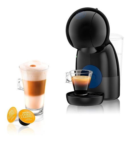 Imagen 2 de 2 de Cafetera Nescafé Dolce Gusto Nescafé Piccolo XS de corte manual negra para cápsulas monodosis 220V