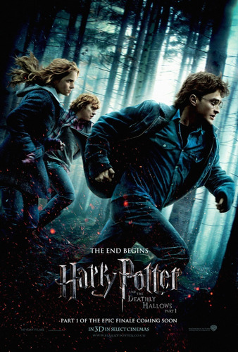 Poster De Lona - Harry Potter Y Las Reliquias De La Muerte 1