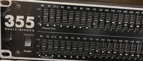 Equalizador Profissional Estúdio Art Dual Eq 355 - Usado
