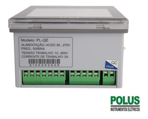 Analisador De Energia Trifásico C/ethernet Tcp/ip + Relátori