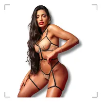 Comprar Cinta Liga Avulsa Lingerie Sensual Sexy Feminina Plus Size