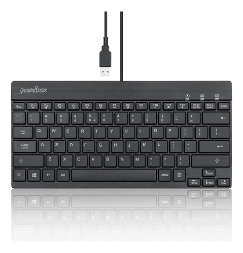 Periboard-426 Mini Teclado De Perfil Bajo Con Cable (usb Con