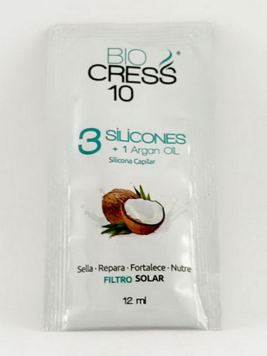 Bio Cress 10 Silicona Argan X 12 Ml