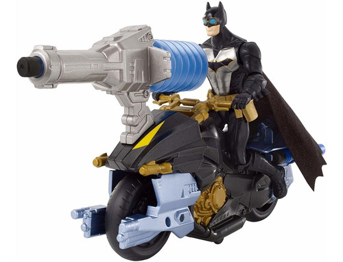 Batman Air Power Explosiva Y Figura Vehicle, Multicolor