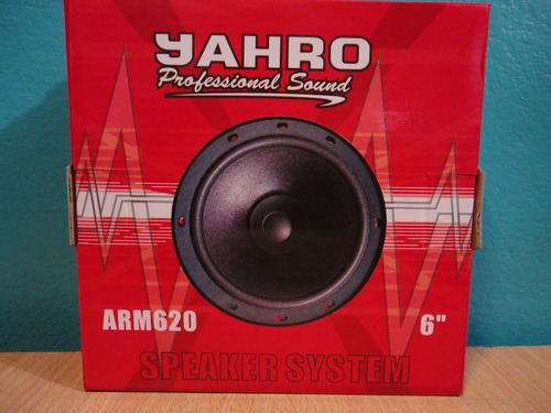 Juego De Parlante Jahro 6 Pulgadas 4 Ohms 100 Watts X 2