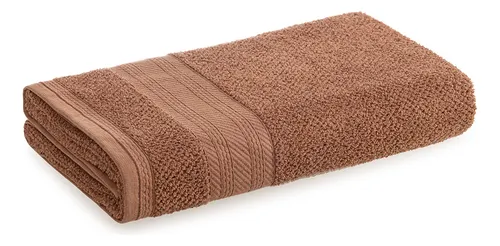 Toalla Baño Lisa Karsten Empire Súper Absorbentes 100% Algo. Color Ocre Siena 70111