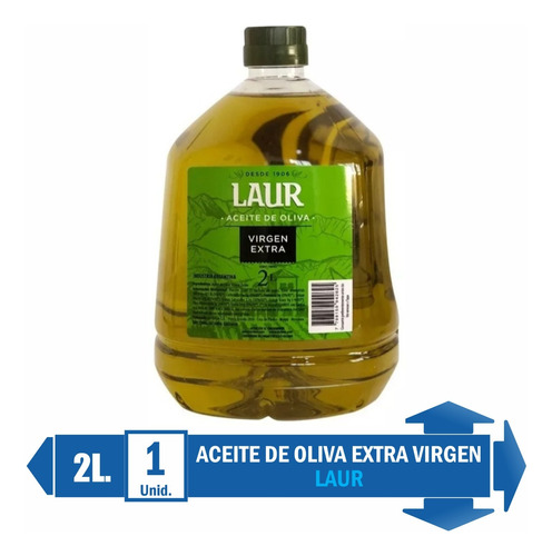 Aceite De Oliva Laur Extra Virgen Pet 2 L.