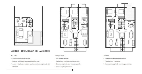 En Venta, Departamento 2 Ambientes A La Calle En Pozo, Edificio Stylo Bernardo. Zona Playa Grande.