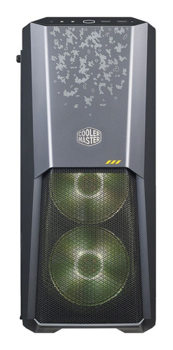 Gabinete Masterbox Mb500 Tuf (asus) Edition - Atx Mid-tower 2 Rgb Fans Com Controlador - Mcb-b500d-kgnn-tuf