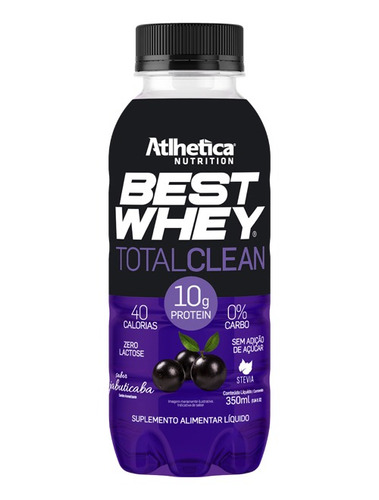 Best Whey Total Clean (350ml) Jabuticaba Atlhetica Nutrition