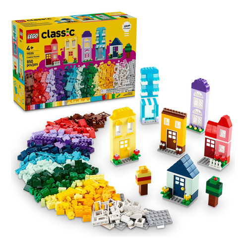 Set De Construcción Lego Classic Creative Houses 11035 Para