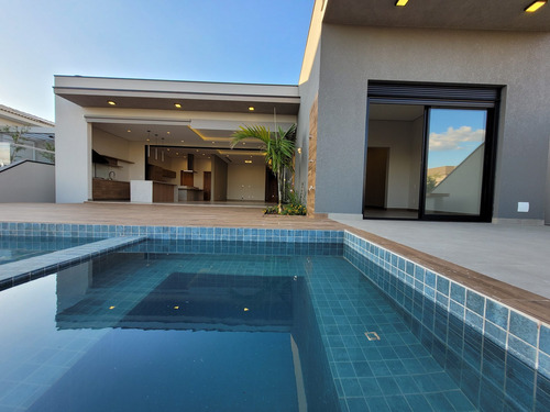 Imagem 16 de 29 de Casa À Venda Em Indaiatuba! Projeto Moderno, Espaço Gourmet E Piscina Com Borda Infinita Com Vista Espetacular! - Ca00170 - 70266774