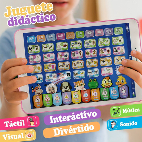 Imagen 6 de 10 de Computador Portatil Juguete Aprende Didactico Ingles A-212