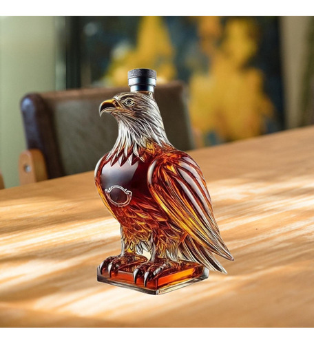 /decantador De Vidrio Para Botella Whisky Eagle, Licor Botel