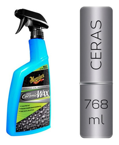 Cera Líquida Hybrid Ceramic Wax G190526 768ml - Meguiars