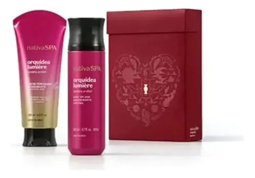 Kit Nativa Spa Orquídea Lumière Amor 2026 - O Boticário