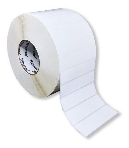 Etiqueta 4x1 (102x25 Mm) / Rollo 6000 Pzas C3 Color Blanco