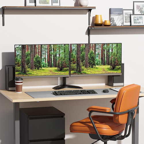 Soporte De Monitor Doble Wali Para Escritorio
