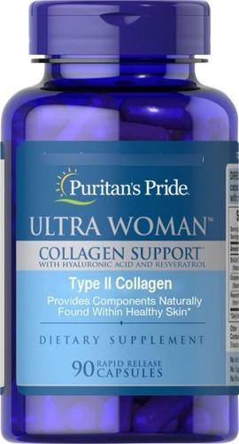 Ultra Woman Colageno + Acido Hyaluronico + Resveratrol 90cap