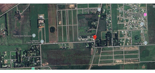 Galpón Esquina Comercial Rp 34 S Funes Ibarlucea