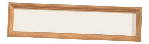 Moldura De Pintura De Madeira, 10,5 Cm X 32 Cm Cor Madeira