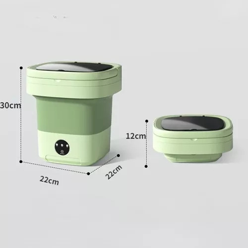 Mini Máquina De Lavar Dobrável Portátil 6.5l