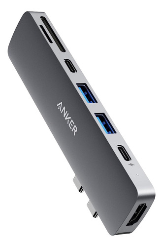 Concentrador Adaptador Hub Anker 7-in-2 Usb 3.0 100w 4k Hdmi