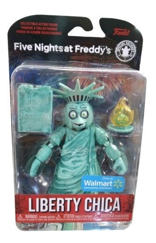 Figura Five Nights At Freddy's - Liberty Chica - Walmart